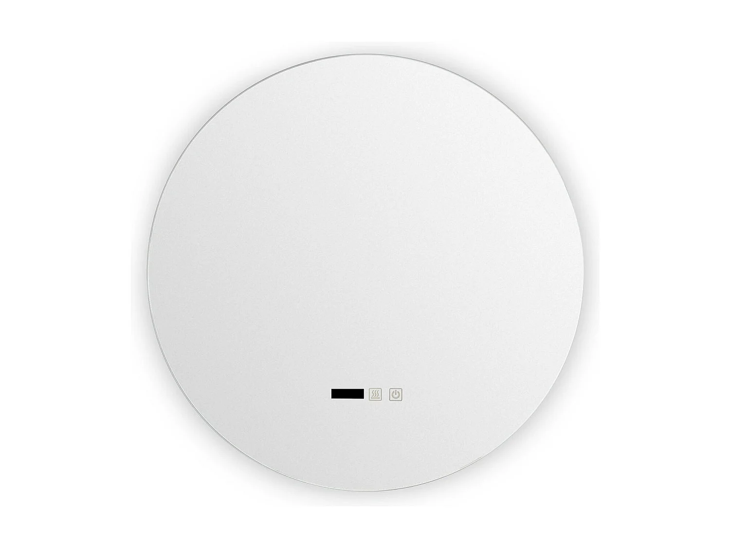 Miroir Salle de Bain avec Éclairage LED et Anti-buée Big Volpe Ø60cm Sélectionnable (chaud-neutre-froid)