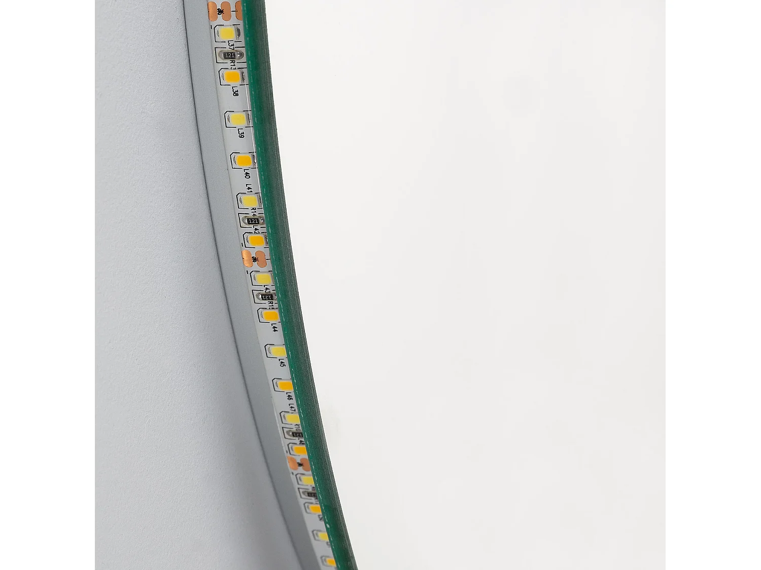 Miroir Salle de Bain avec Éclairage LED et Anti-buée Big Volpe Ø60cm Sélectionnable (chaud-neutre-froid)