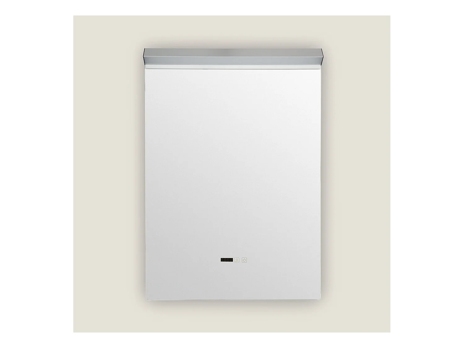 Espejo Baño con Luz LED y Antivaho 85x60 cm Jannada Seleccionable (Cálido-Neutro-Frío)