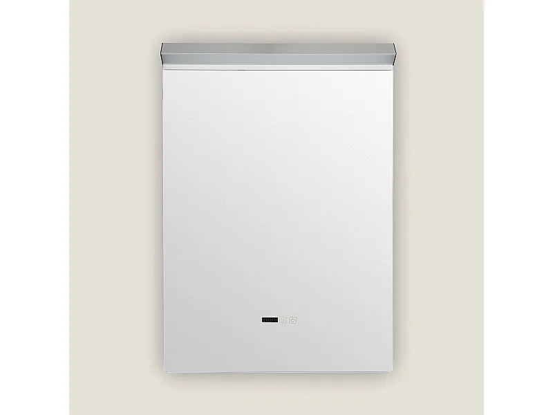 Miroir Salle de Bain avec Éclairage LED Anti-buée Jannada 85x60 cm Sélectionnable (chaud-neutre-froid)