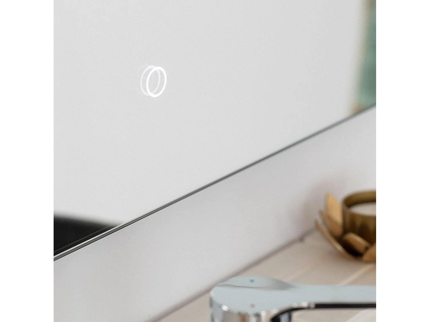 Miroir Salle de Bain avec Éclairage LED Medium Mason 78x58cm  6000K Blanc froid