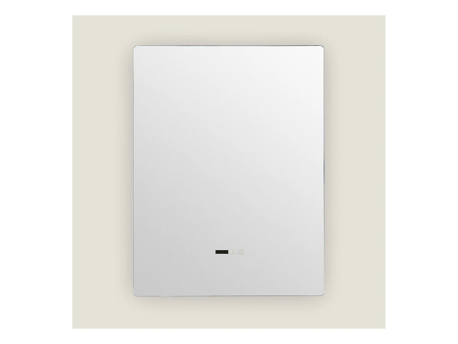 Specchio da Bagno con Luce LED e Antiappannamento 80x60 cm Grace Selezionabile (Caldo-Naturale-Freddo)