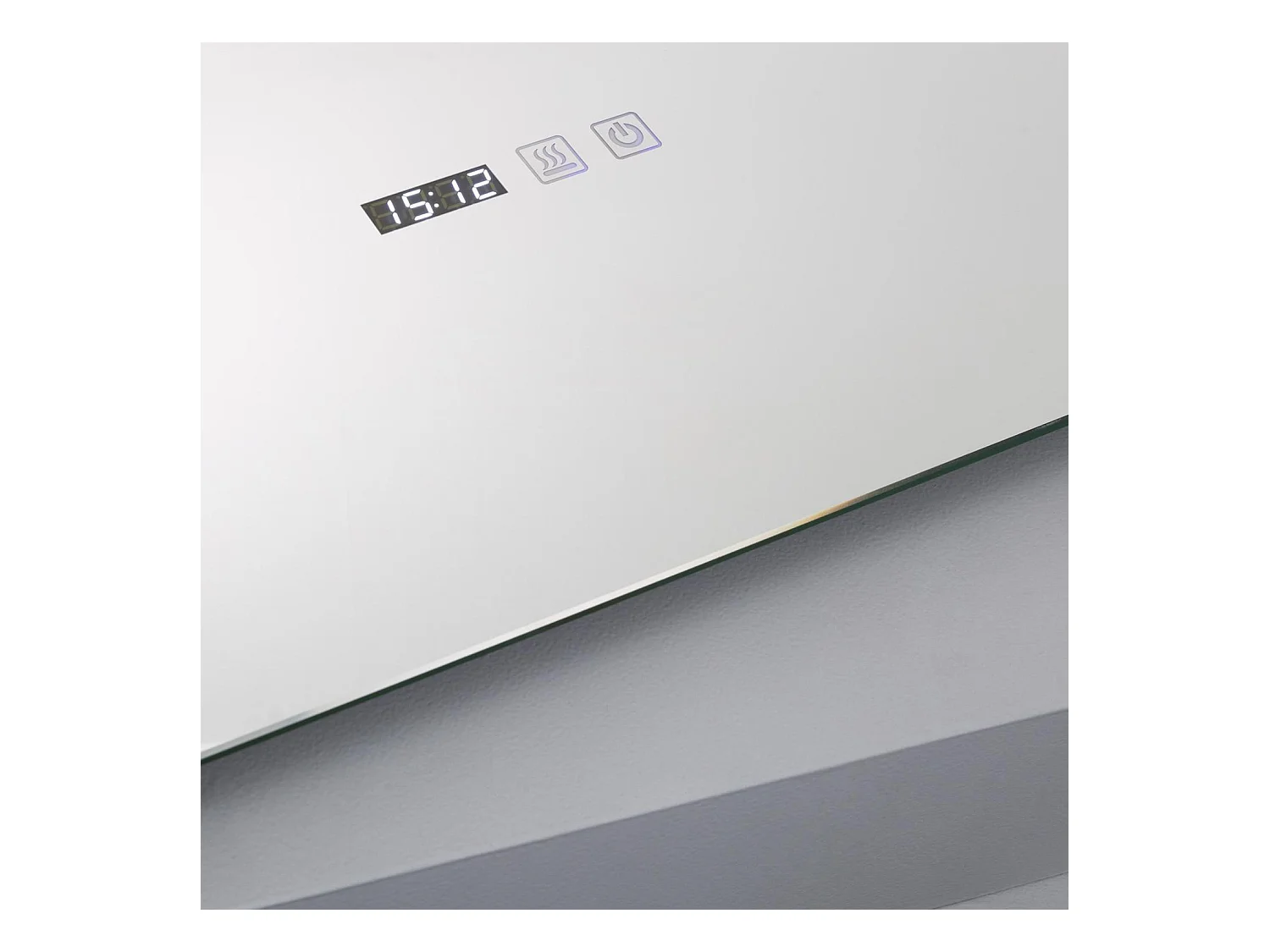 Specchio da Bagno con Luce LED e Antiappannamento 80x60 cm Grace Selezionabile (Caldo-Naturale-Freddo)