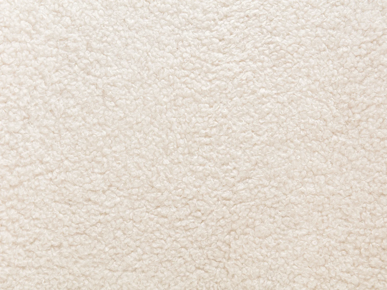 Chaise avec accoudoirs en tissu bouclette et métal - Blanc et doré - JOSETHE de Pascal MORABITO