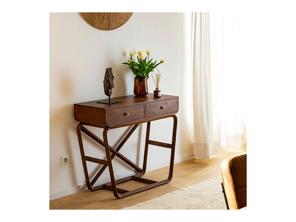 Console en bois de manguier Sam