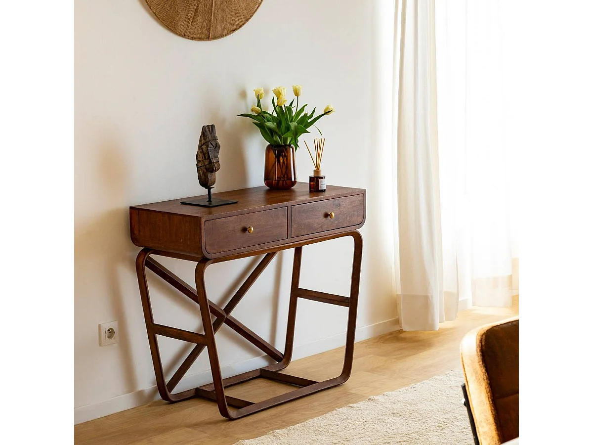 Console en bois de manguier Sam