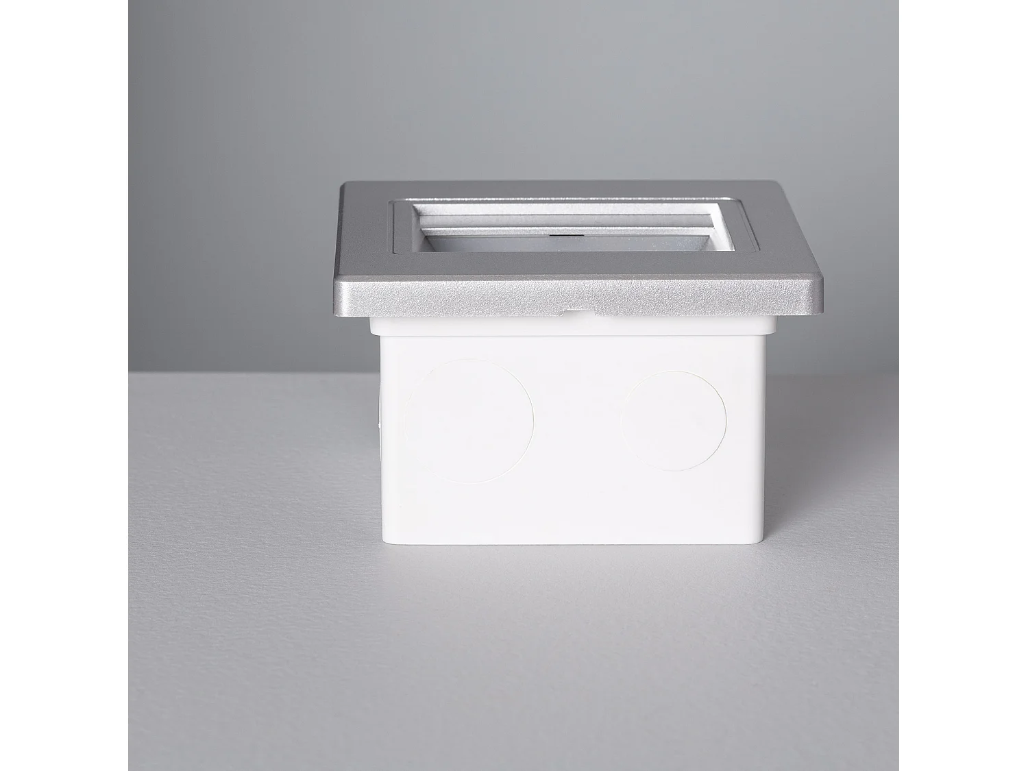 Baliza LED 1.5W Empotrable Pared Gris Randy 4000K Blanco Neutro