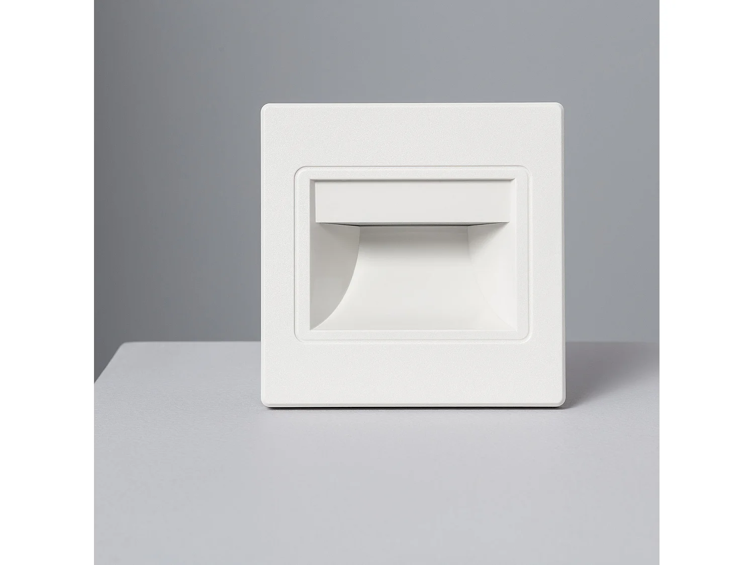 Segnapasso LED 1.5W a Incasso Parete Bianco Randy 4000K Bianco Naturale