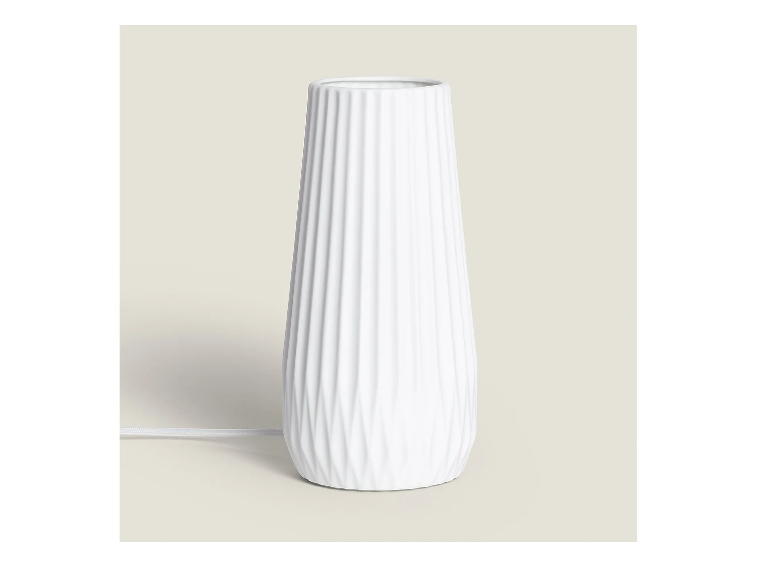 Lampe à Poser CéramiqueTeide Blanc