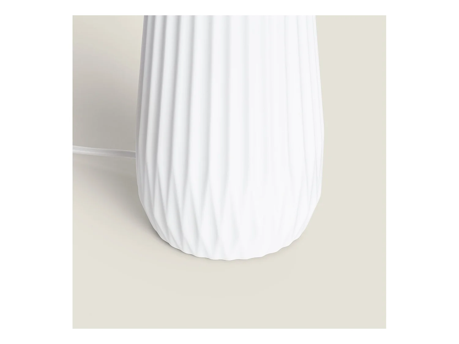 Lampe à Poser CéramiqueTeide Blanc