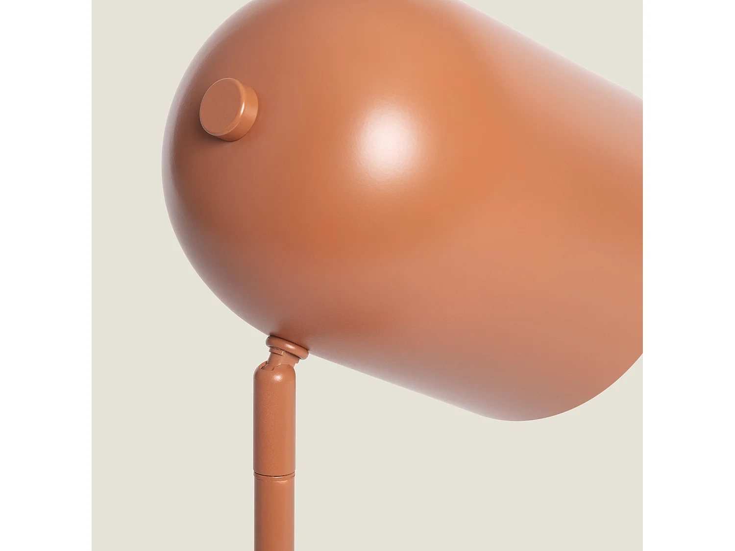 Lampe à Poser Métal Kidonge  Brun