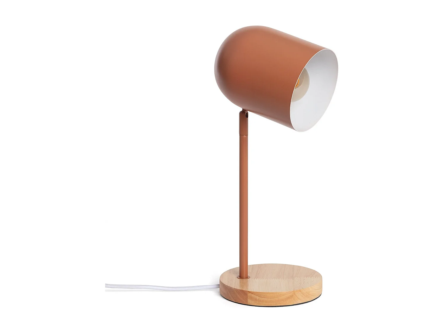 Lampada da Tavolo Metallo Kidonge Marrone