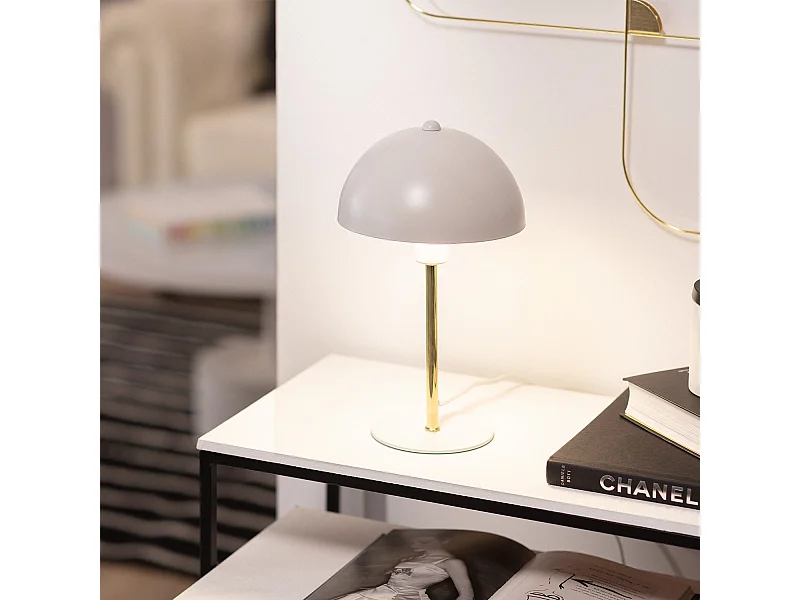 Lampada da Tavolo Wavuli Bianco