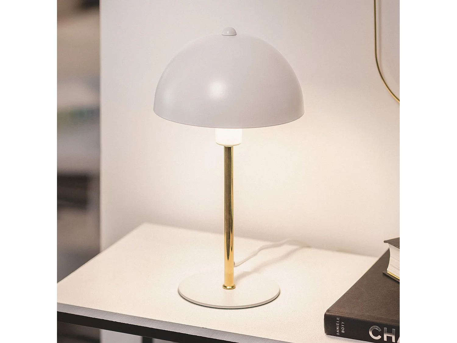 Lampe à Poser Métal Wavuli  Blanc