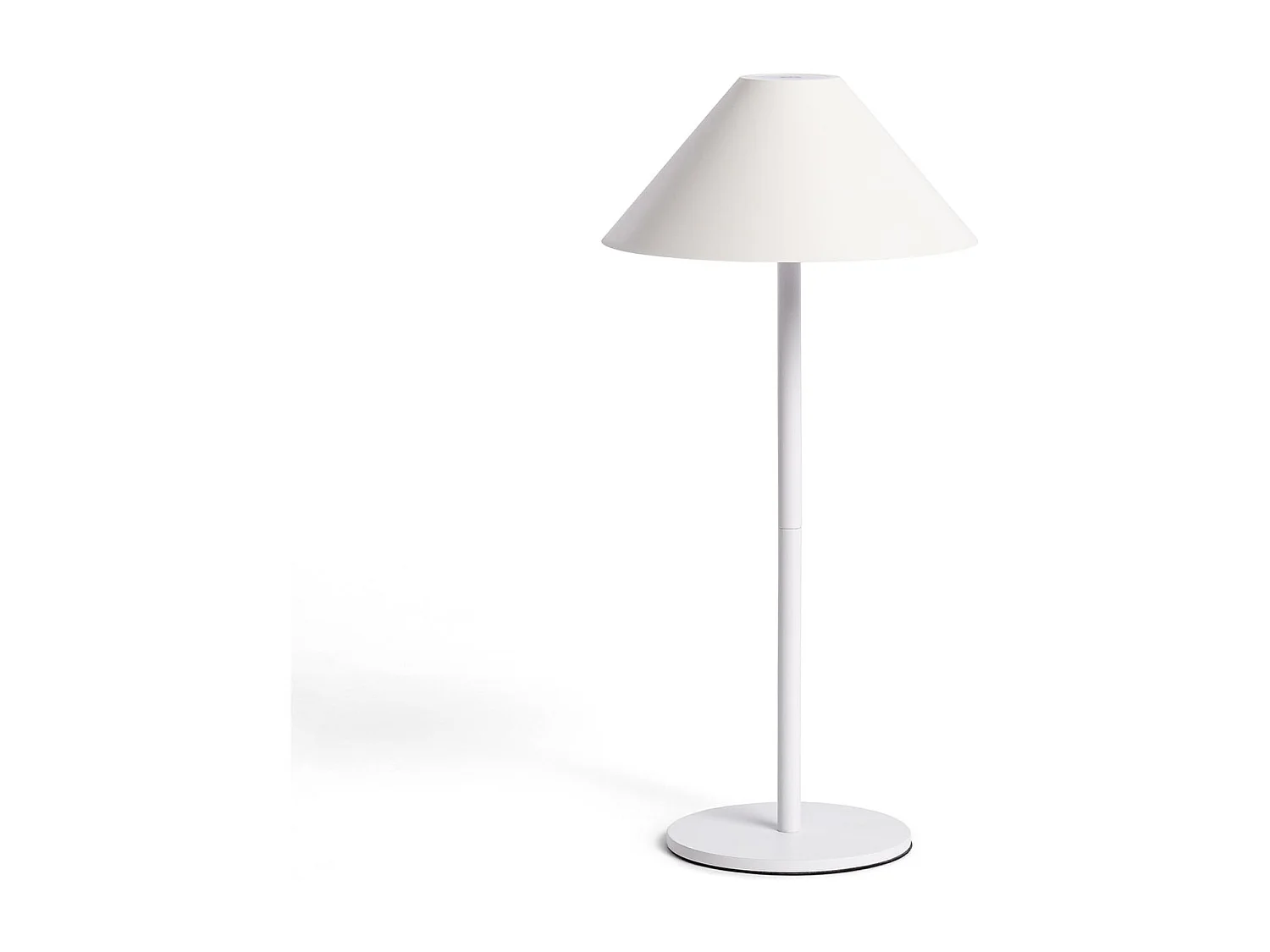 Lámpara de Mesa LED Portátil para Exterior Metal con Batería USB Recargable Kivuli Blanco