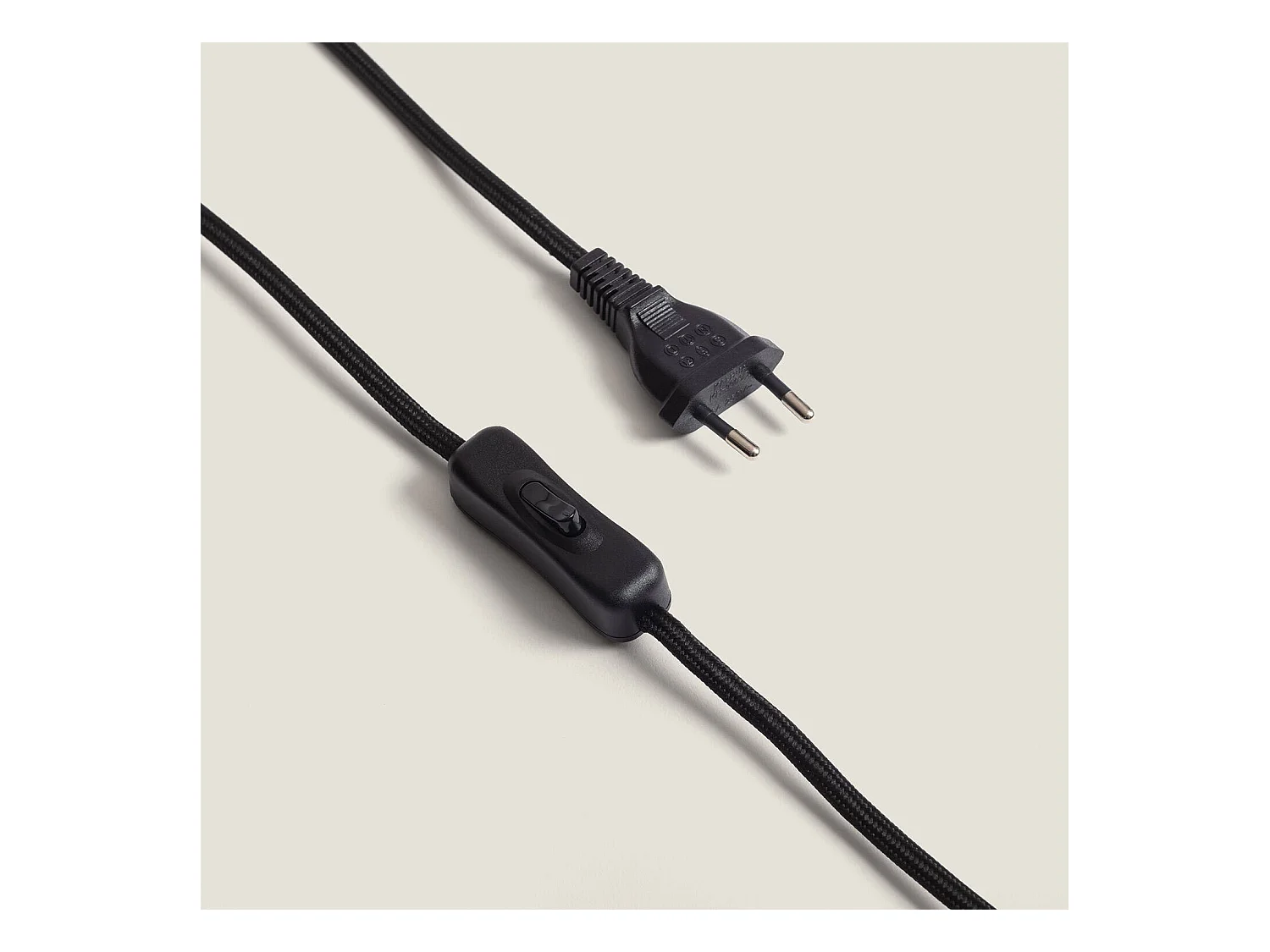 Lámpara de Mesa de Madera y Cristal Retilles Blanco