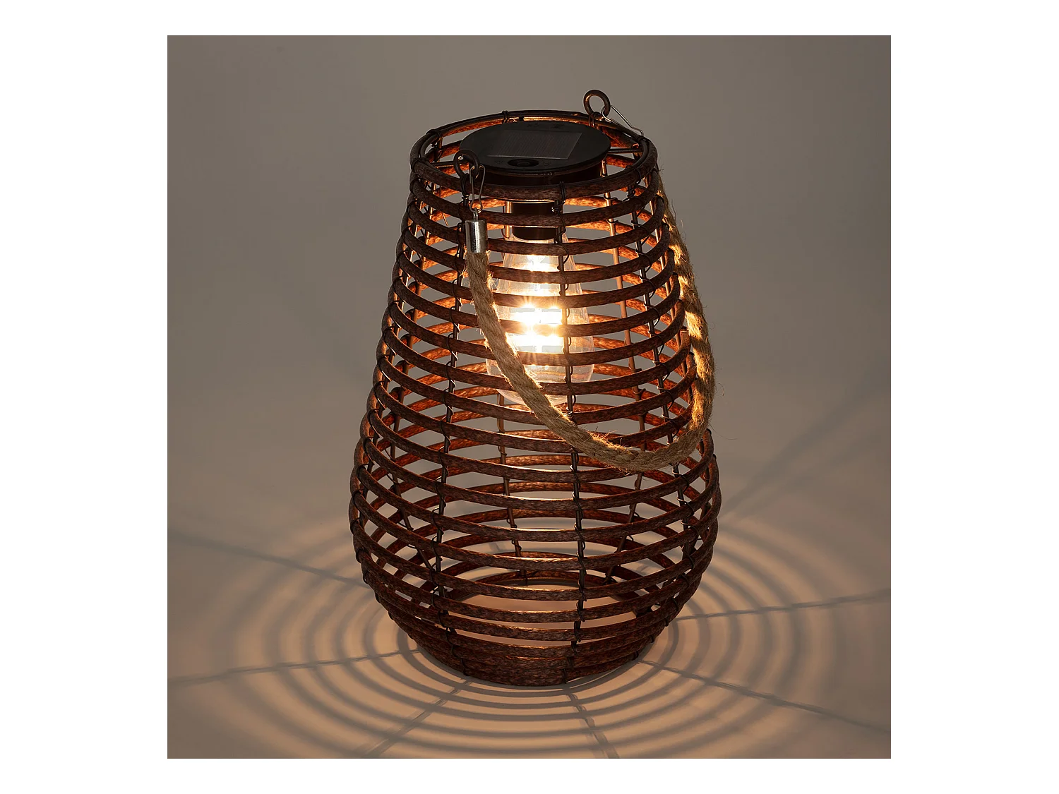 Lámpara de Mesa Solar Exterior LED Raikot Natural