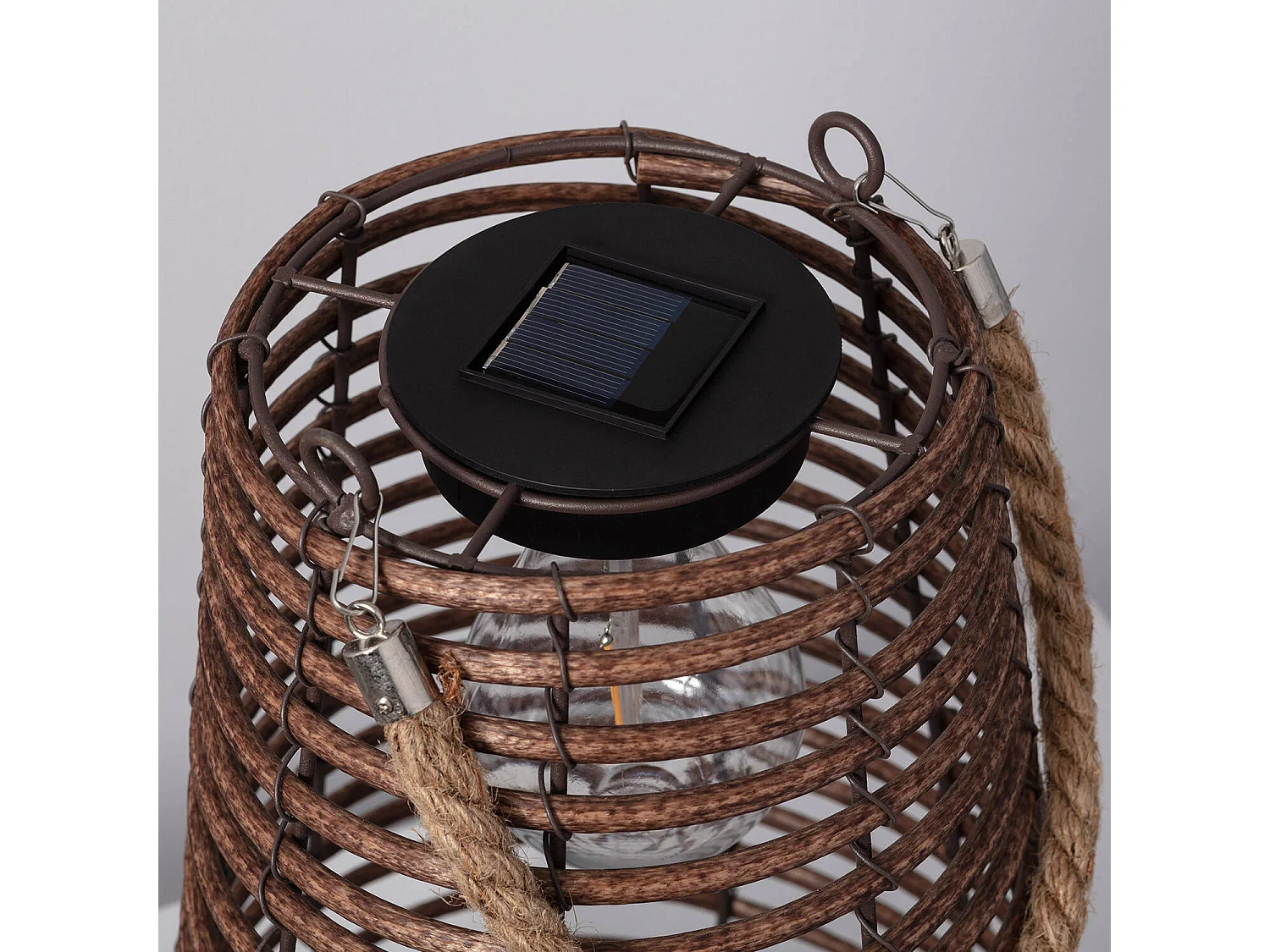 Lampada da Tavolo per Esterno LED Solare Raikot Naturale