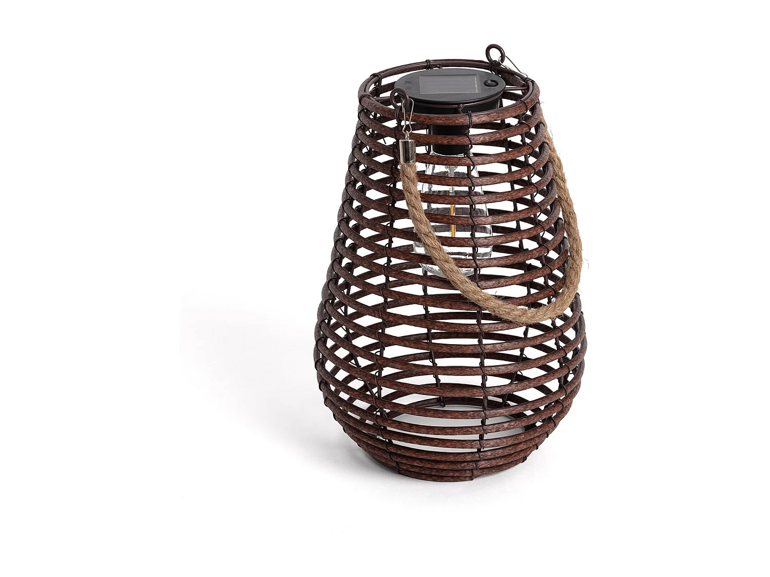 Lampe à Poser LED Extérieure Solaire Raikot Naturel