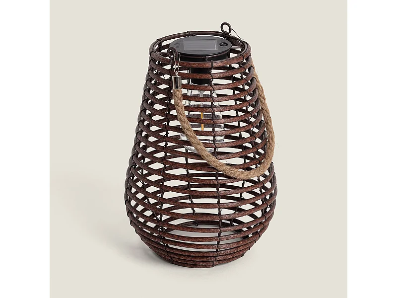 Lampe à Poser LED Extérieure Solaire Raikot Naturel