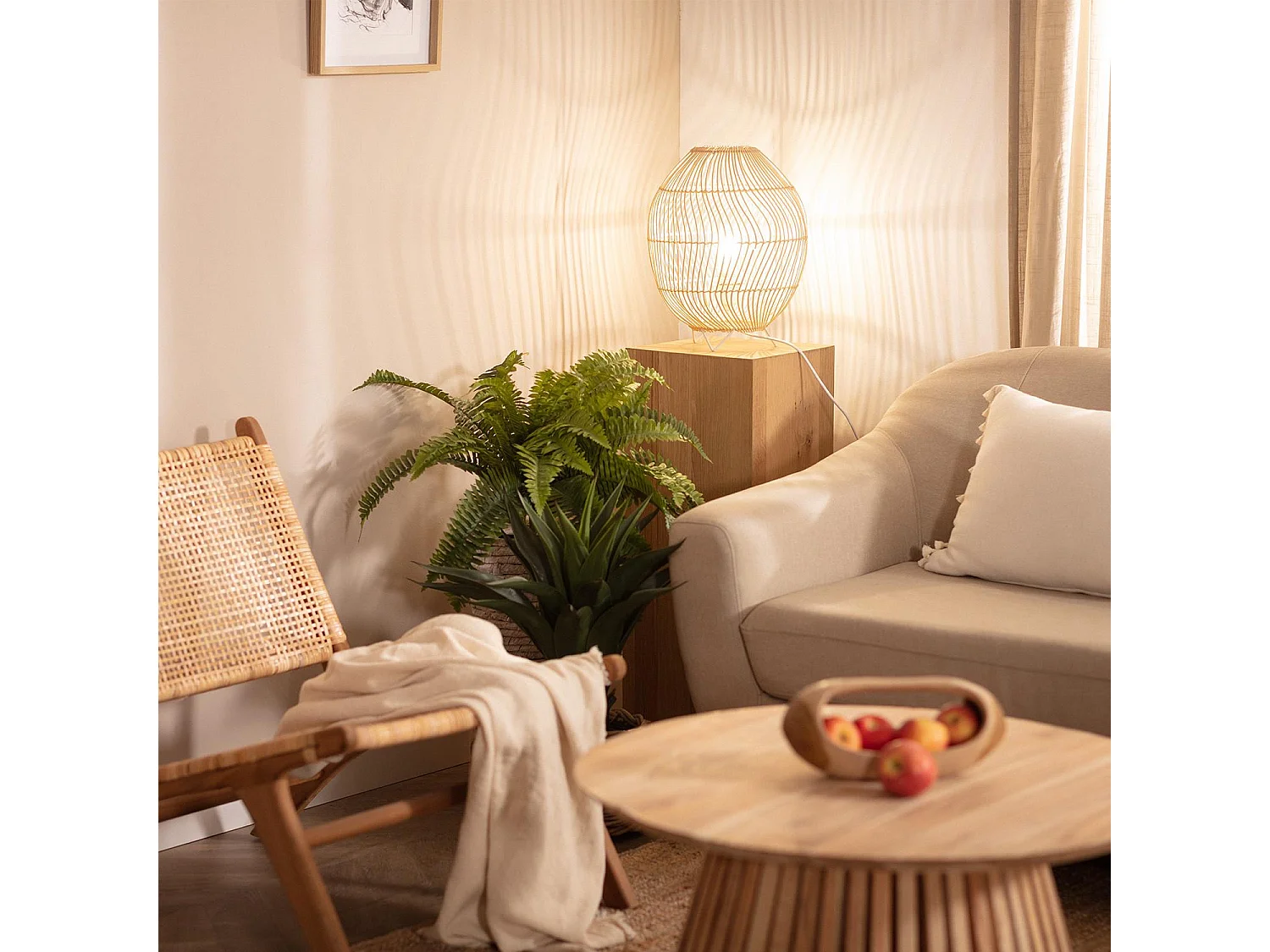 Lampada da Tavolo Sagra Naturale