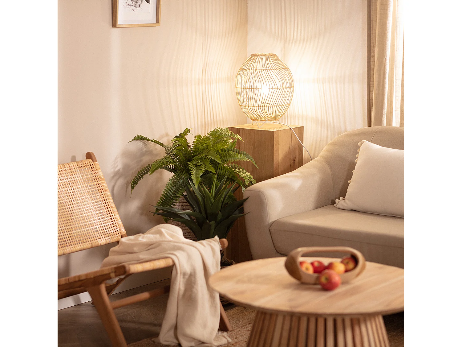 Lampada da Tavolo Sagra Naturale