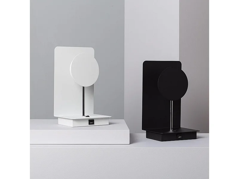 Lampada da Tavolo Sombong con Interruttore Nero