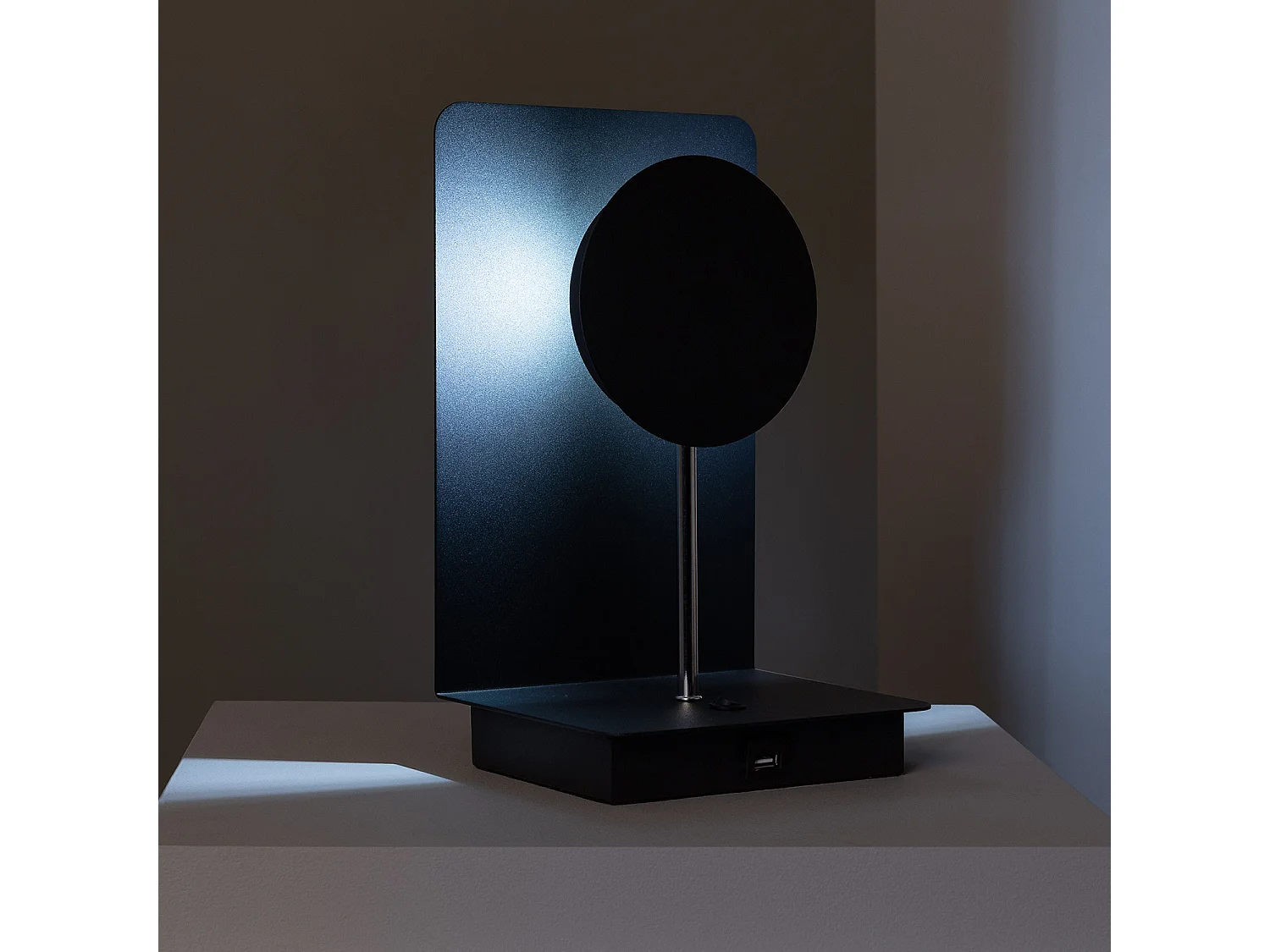 Lampe à Poser Aluminium Sombong Noir