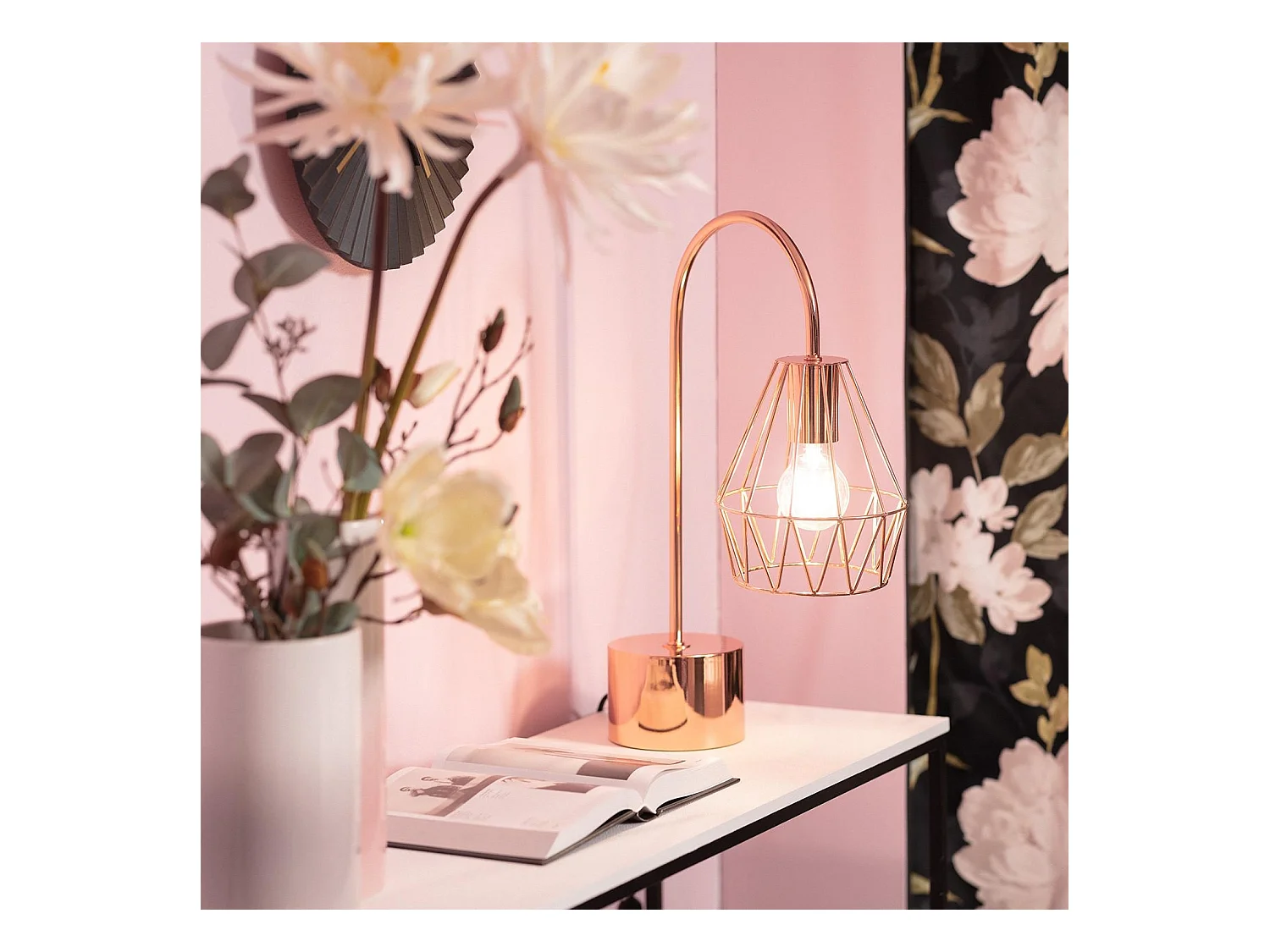 Lampe à Poser Métal Fugalaau Cuivre