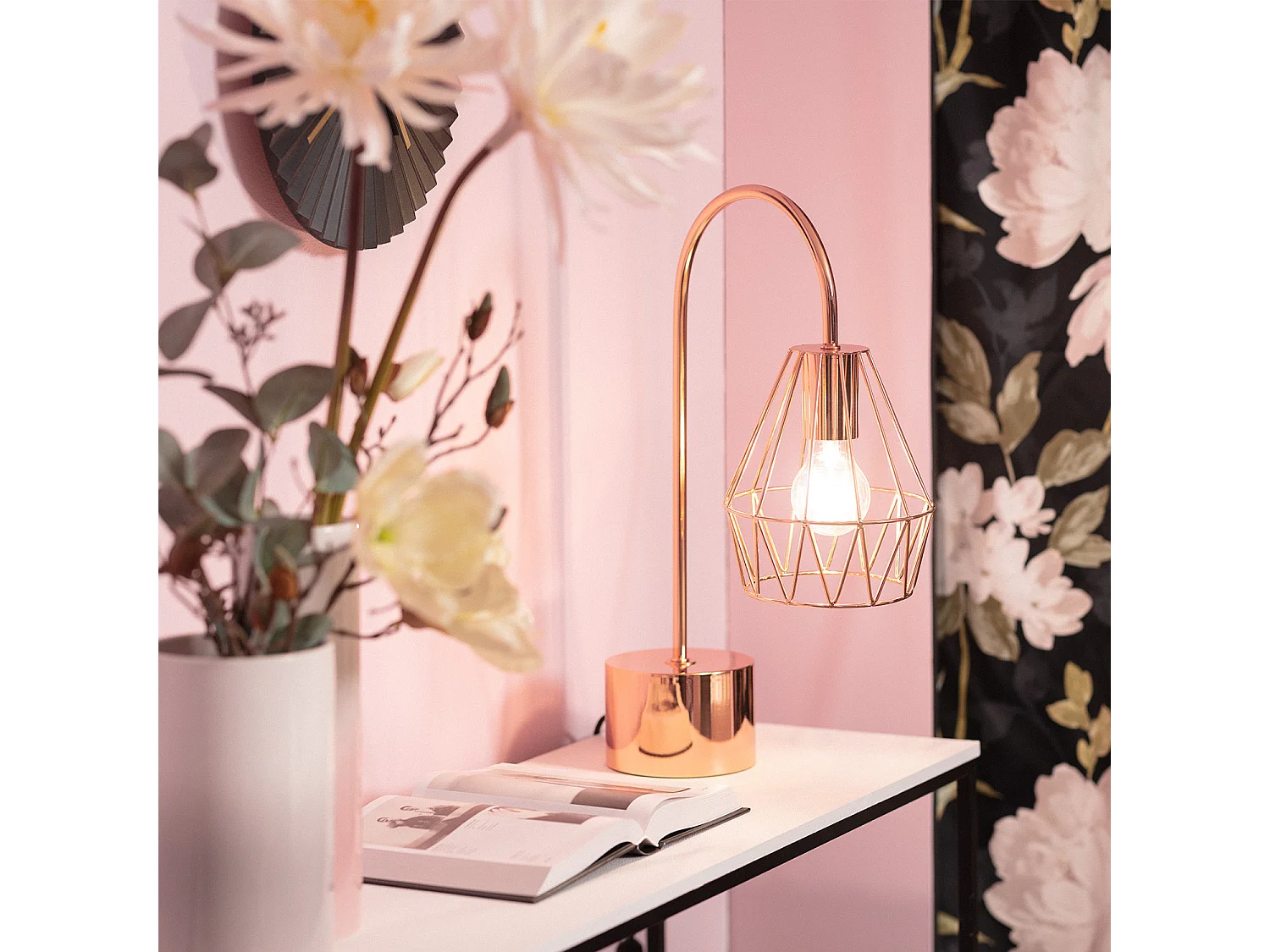 Lampe à Poser Métal Fugalaau Cuivre