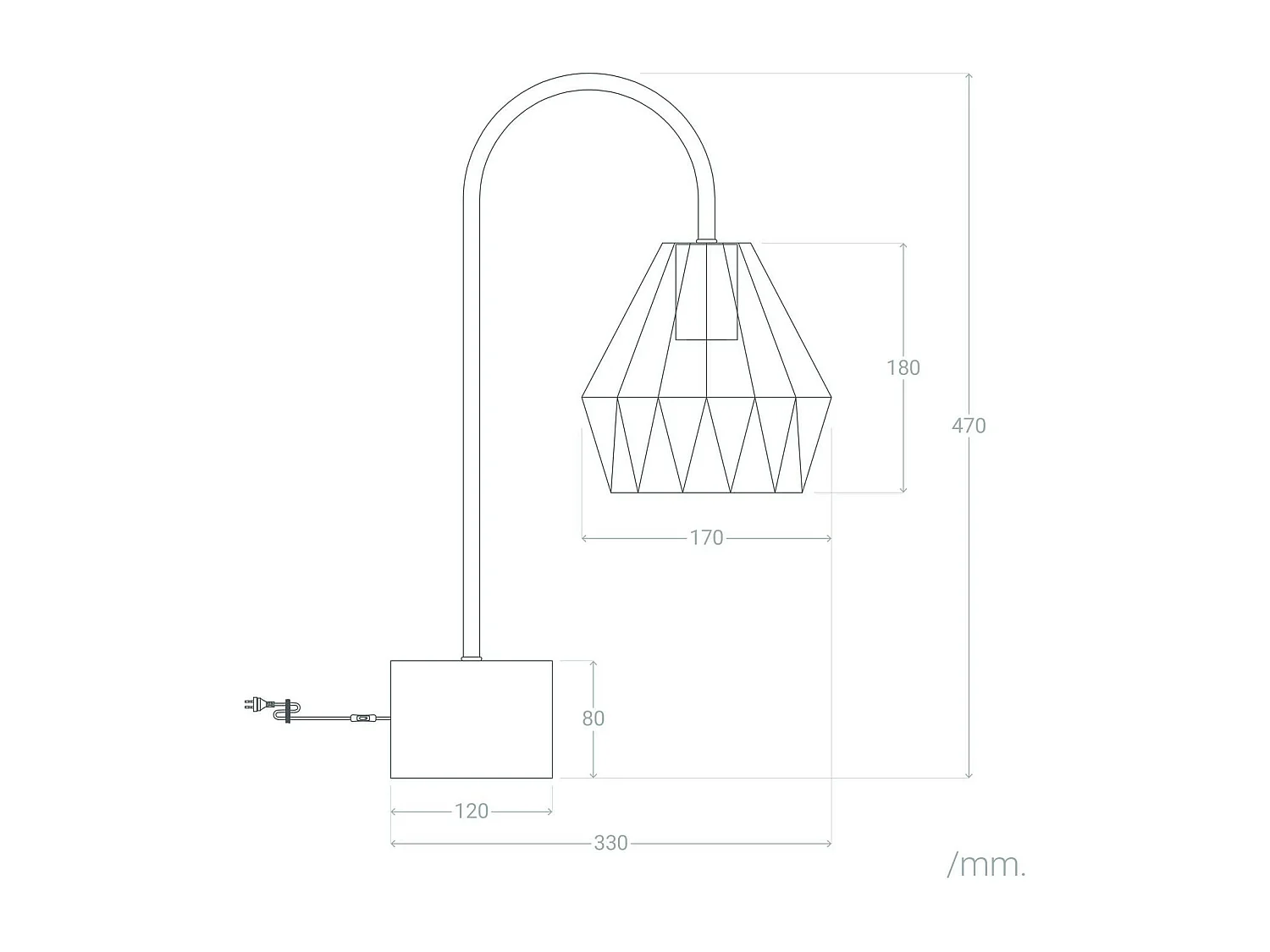 Lampe à Poser Métal Fugalaau Cuivre