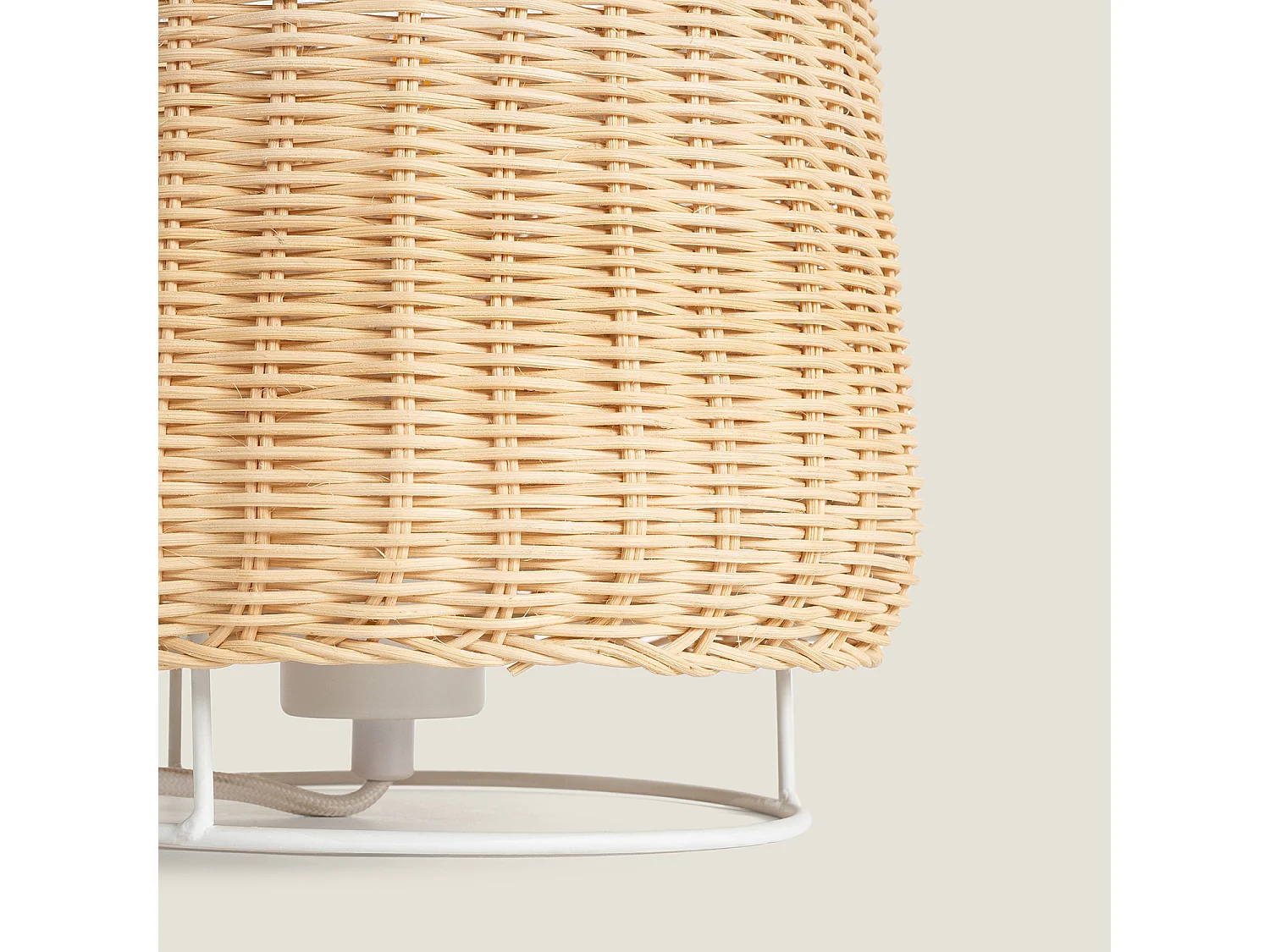 Lampada da Tavolo Rattan Gondia Naturale