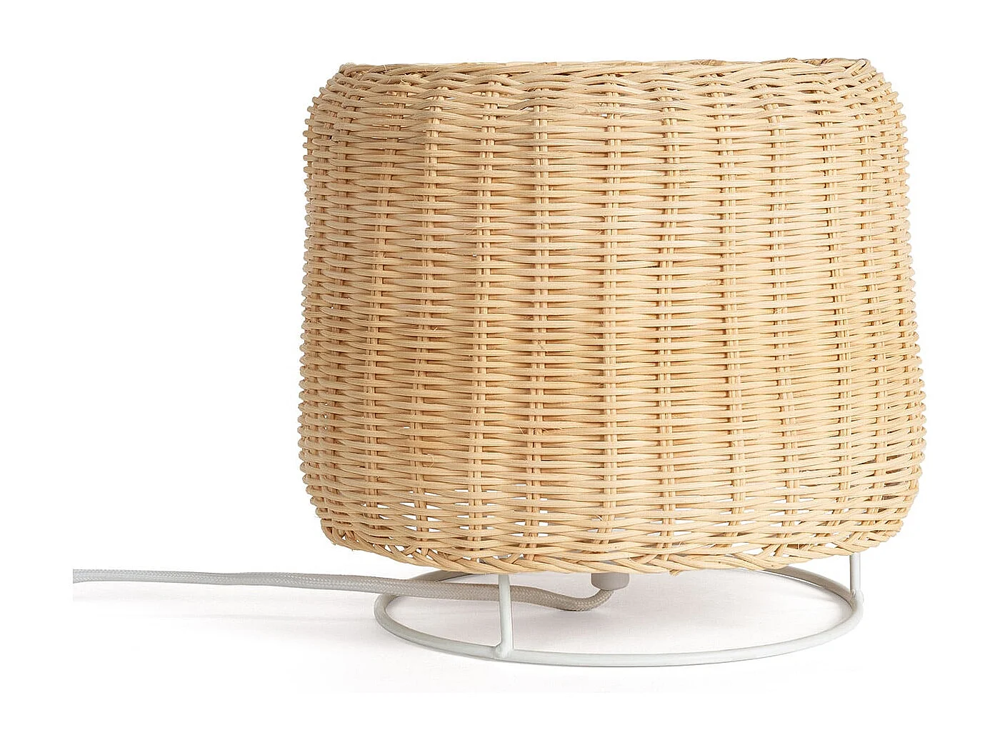Lampe à Poser Rotin Gondia Naturel