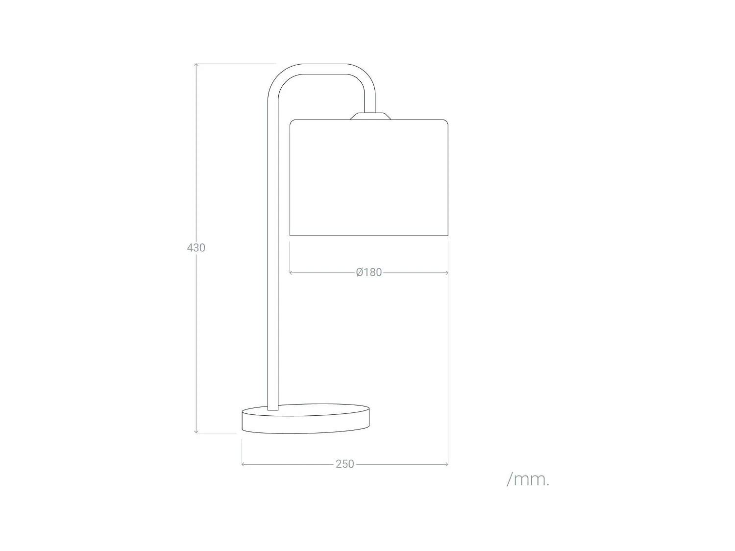 Lampe à Poser Bois et Tissu Diyara Blanc