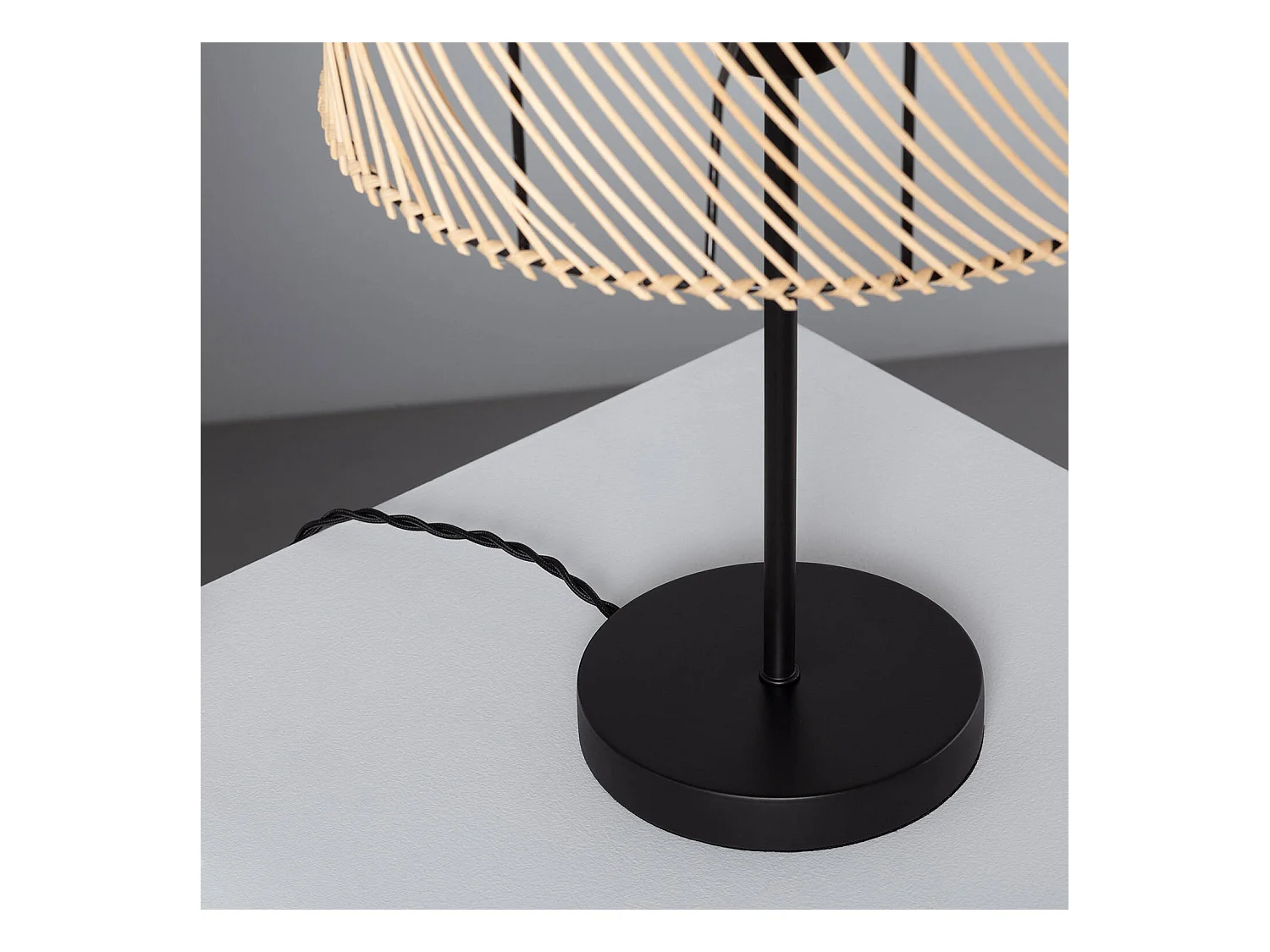 Lámpara de Mesa Ratán Carrere Natural