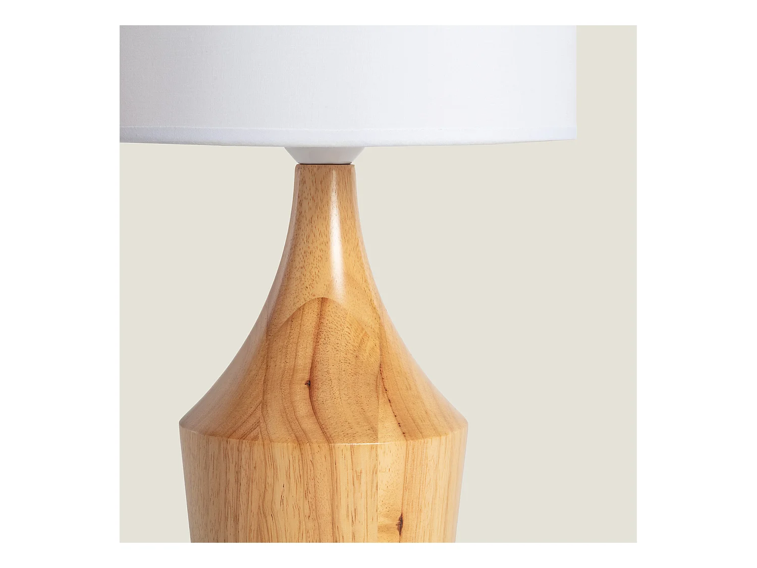 Lámpara de Mesa de Madera Dabai Natural