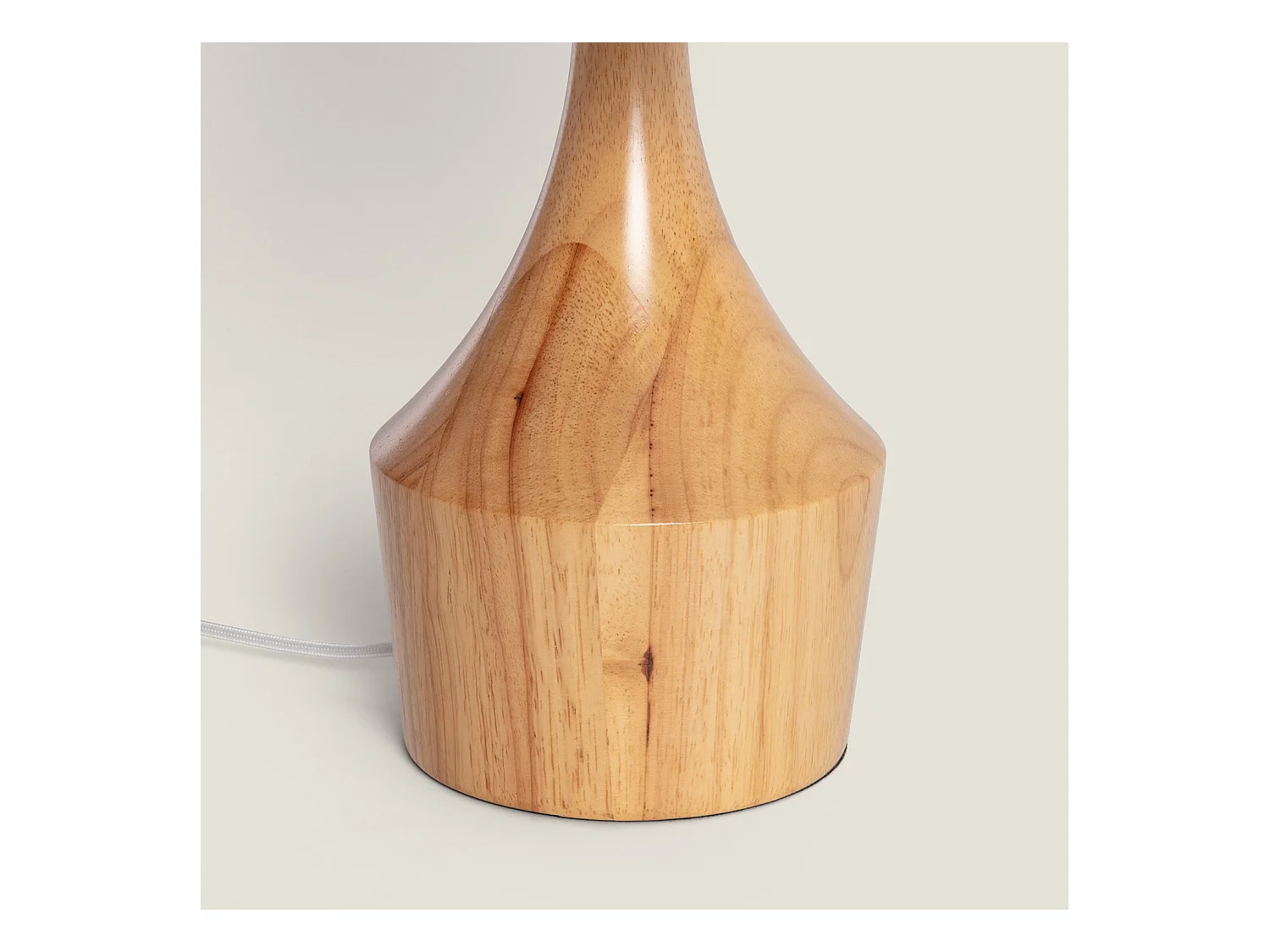 Lámpara de Mesa de Madera Dabai Natural