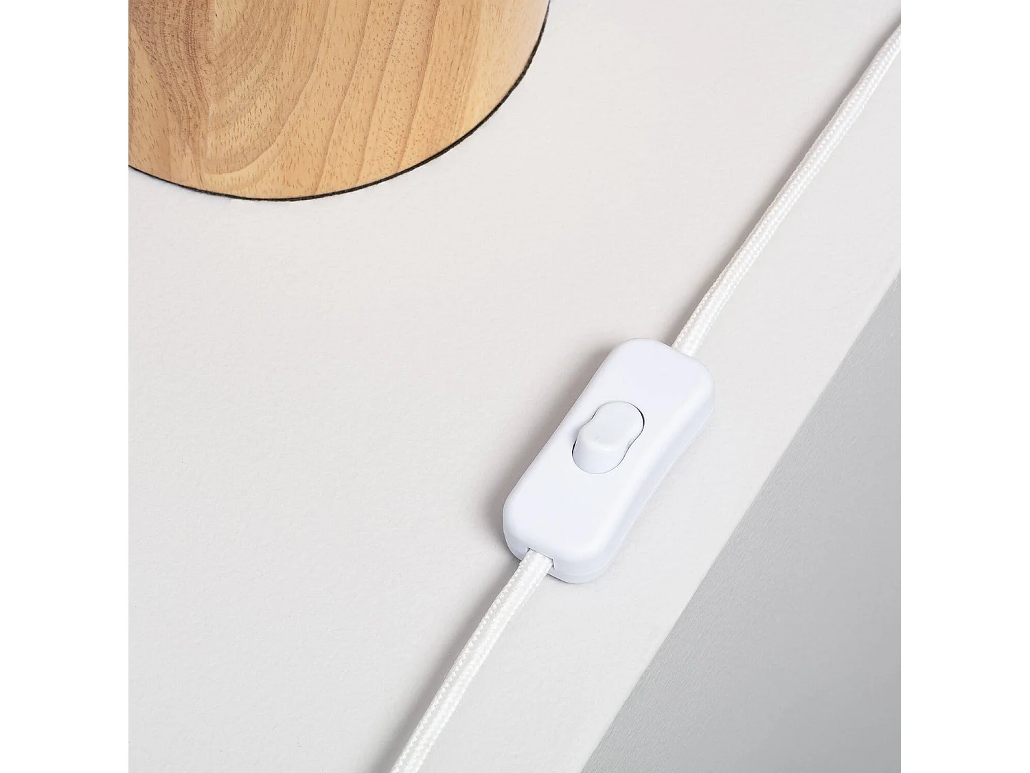 Lampada da Tavolo Legno Dabai Naturale