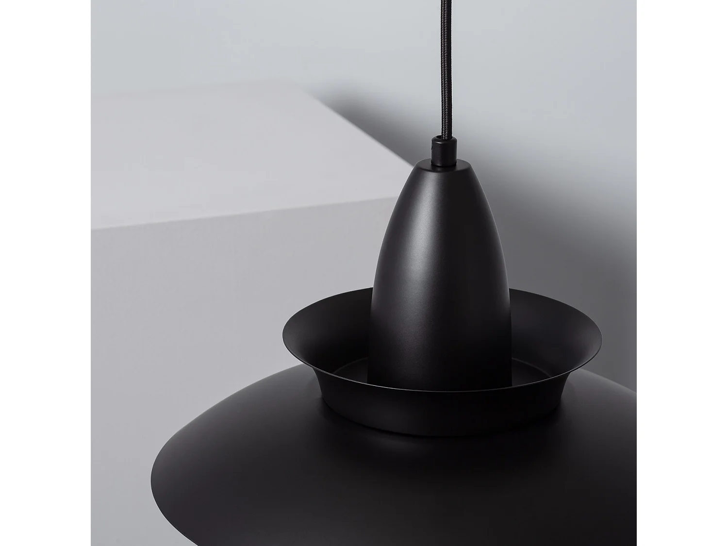 Lampada a Sospensione Metallo Ballnew Nero