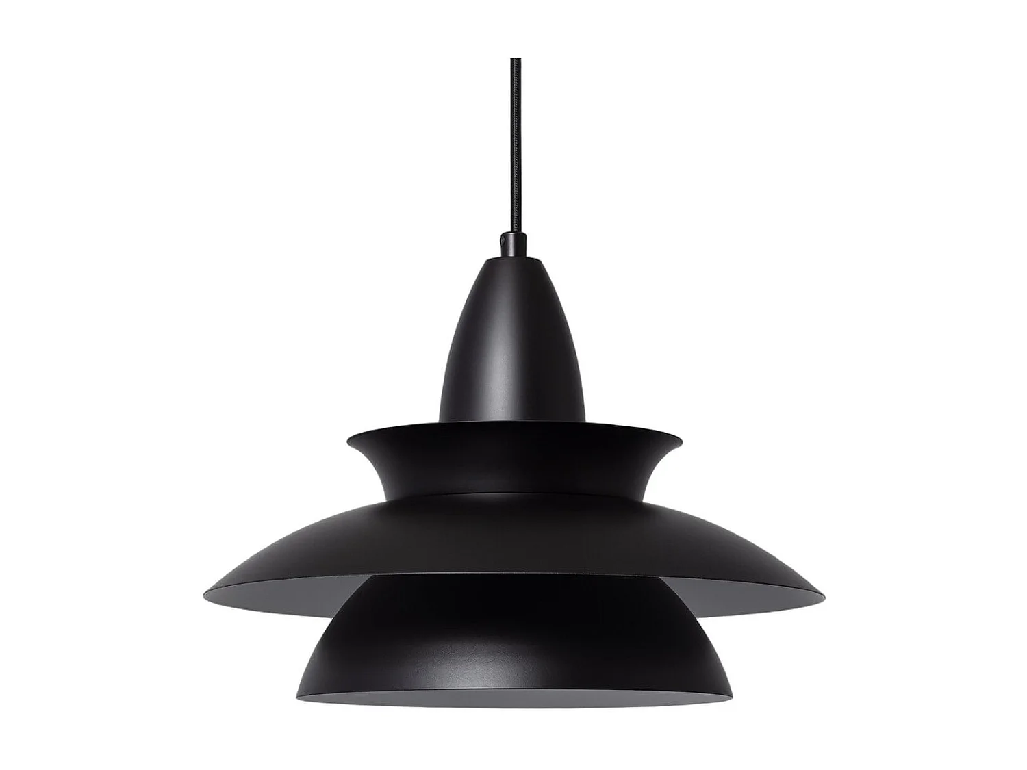 Lampada a Sospensione Metallo Ballnew Nero