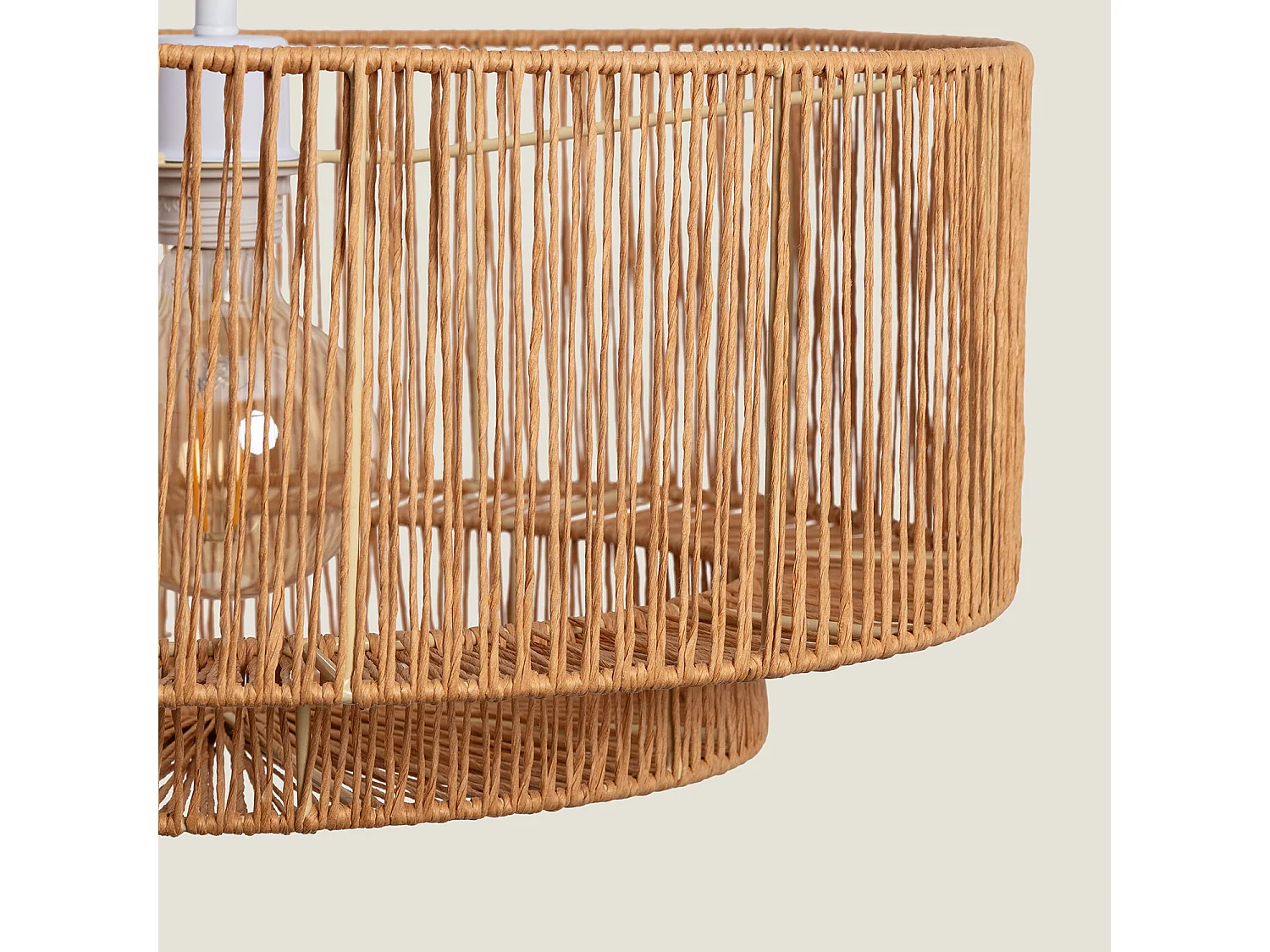 Suspension Papier Tressé Dicenta Naturel