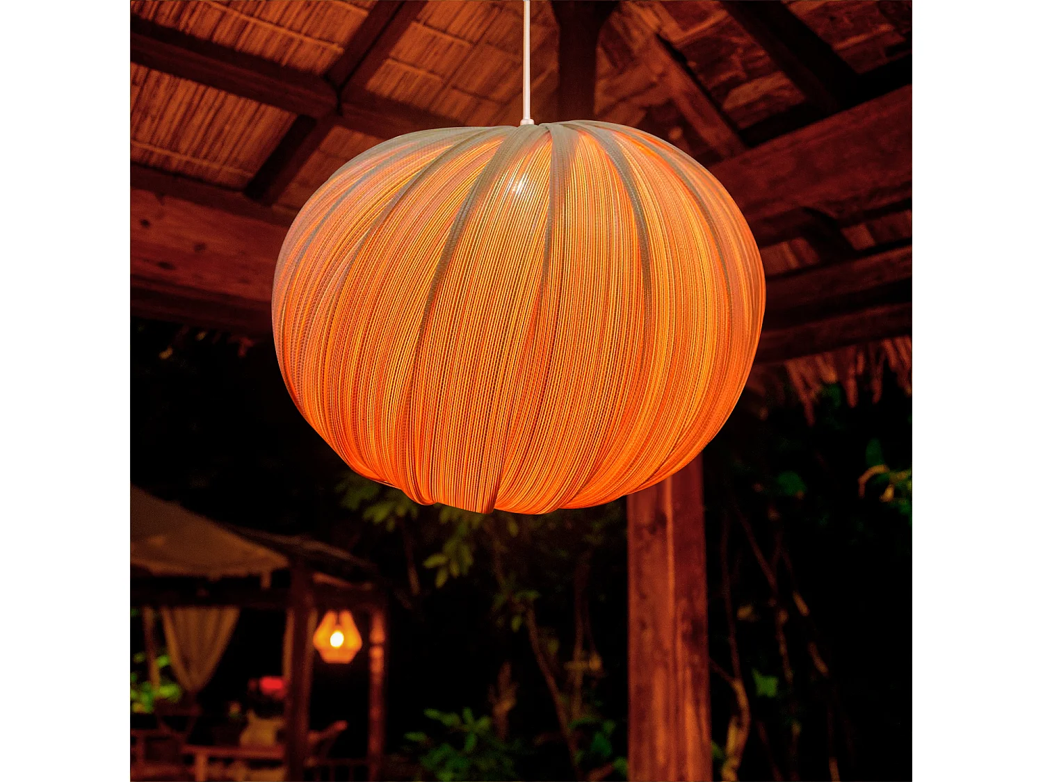 Suspension Bambou pour Extérieure Korowai Noir extérieur