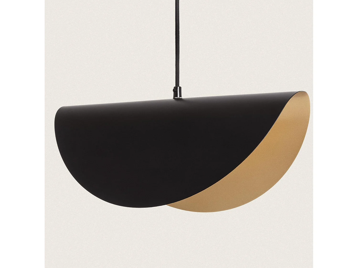 Suspension Métal Caravaggio  Noir