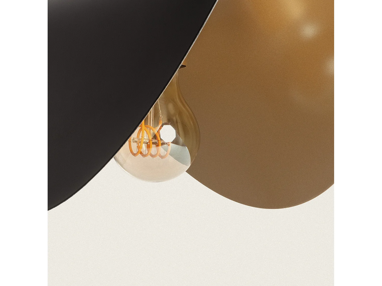 Suspension Métal Caravaggio  Noir