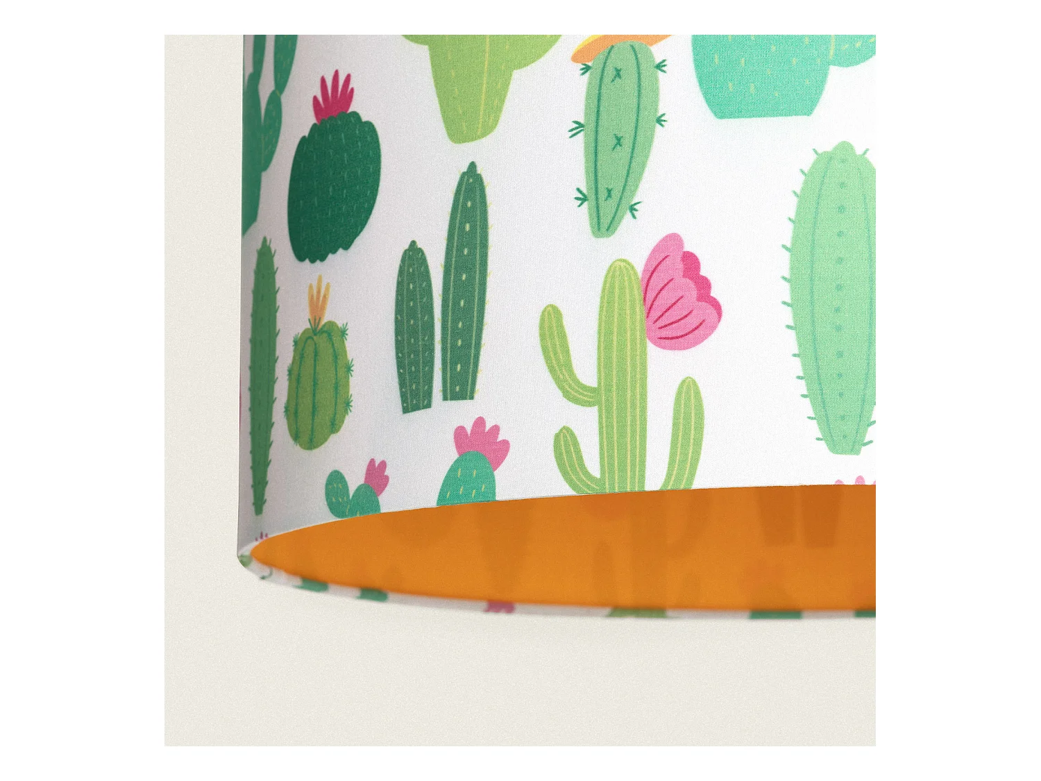 Lámpara Colgante Tela Kuiva Verde