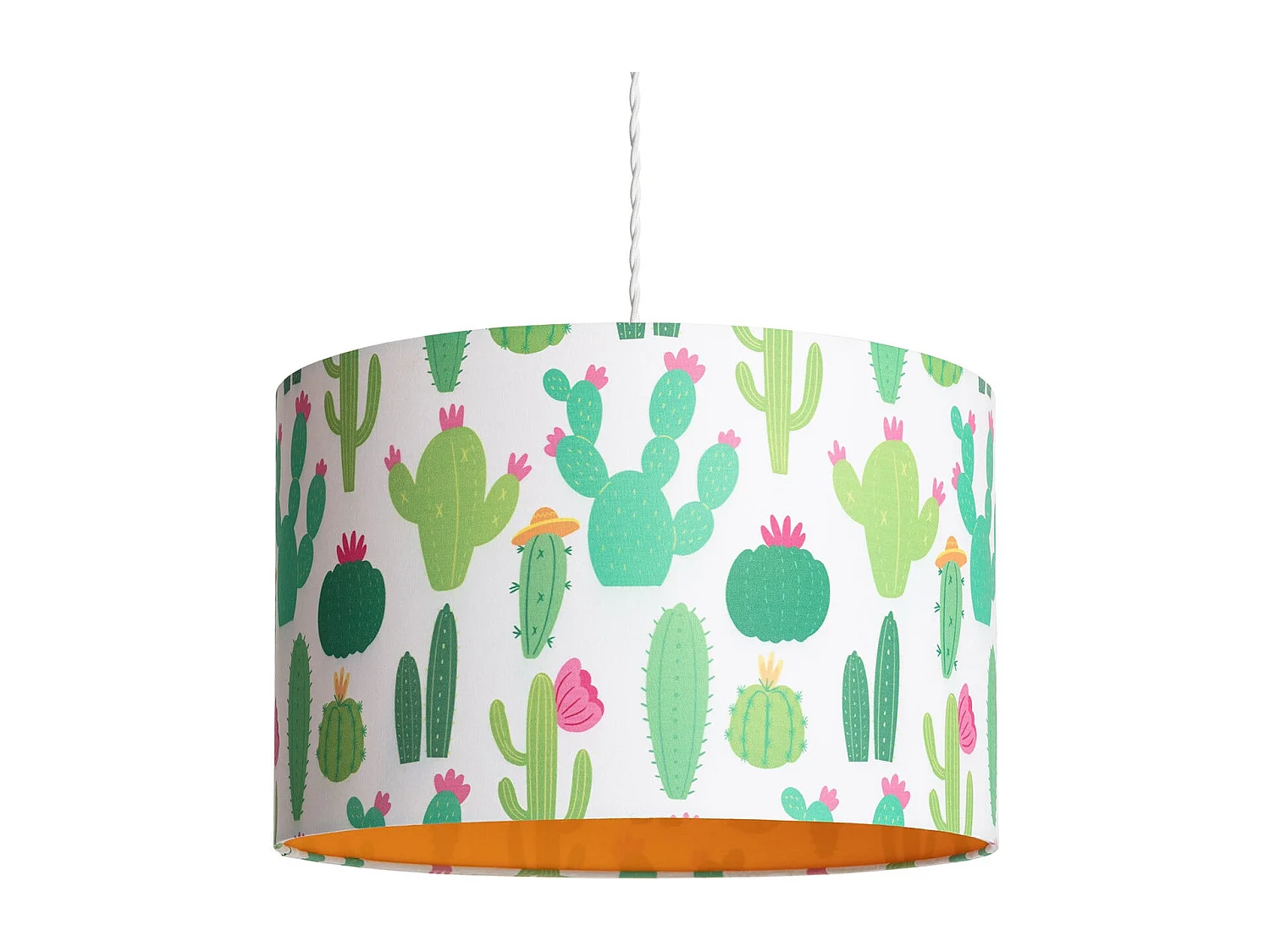 Lampada a Sospensione in Tessuto Kuiva Verde