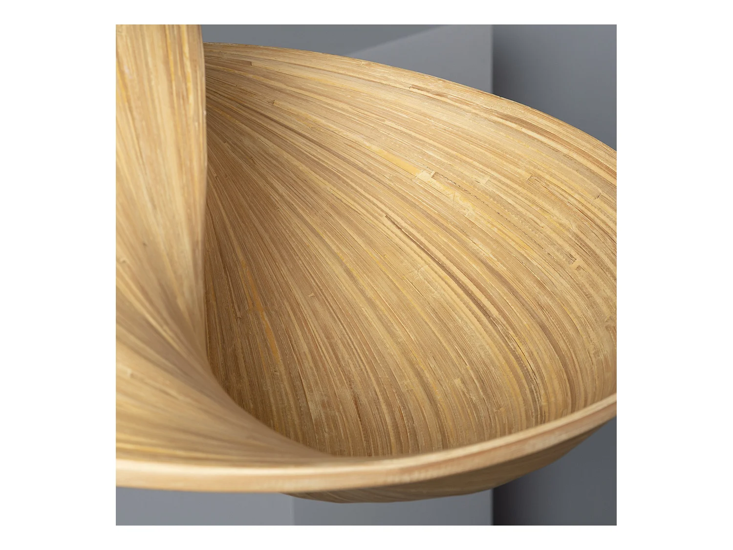 Lámpara Colgante Bambú Shuka Big Acacia Ø600 mm ILUZZIA Textil Natural