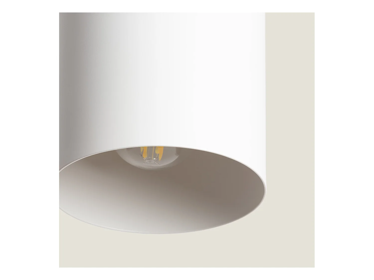 Suspension Bois et Métal Kidonge  Blanc