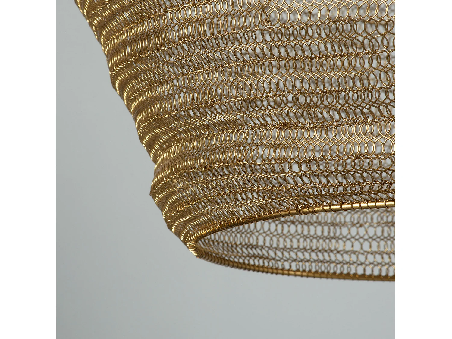 Suspension Métal Milos L Doré