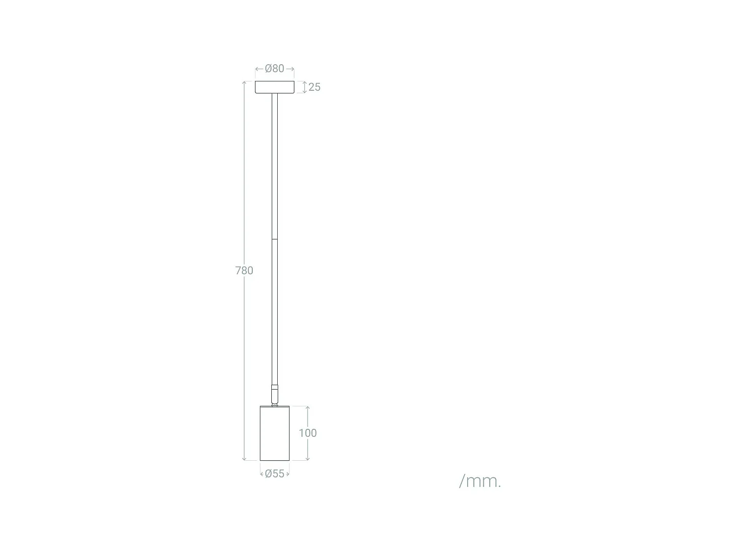 Suspension Métal Divine Doré
